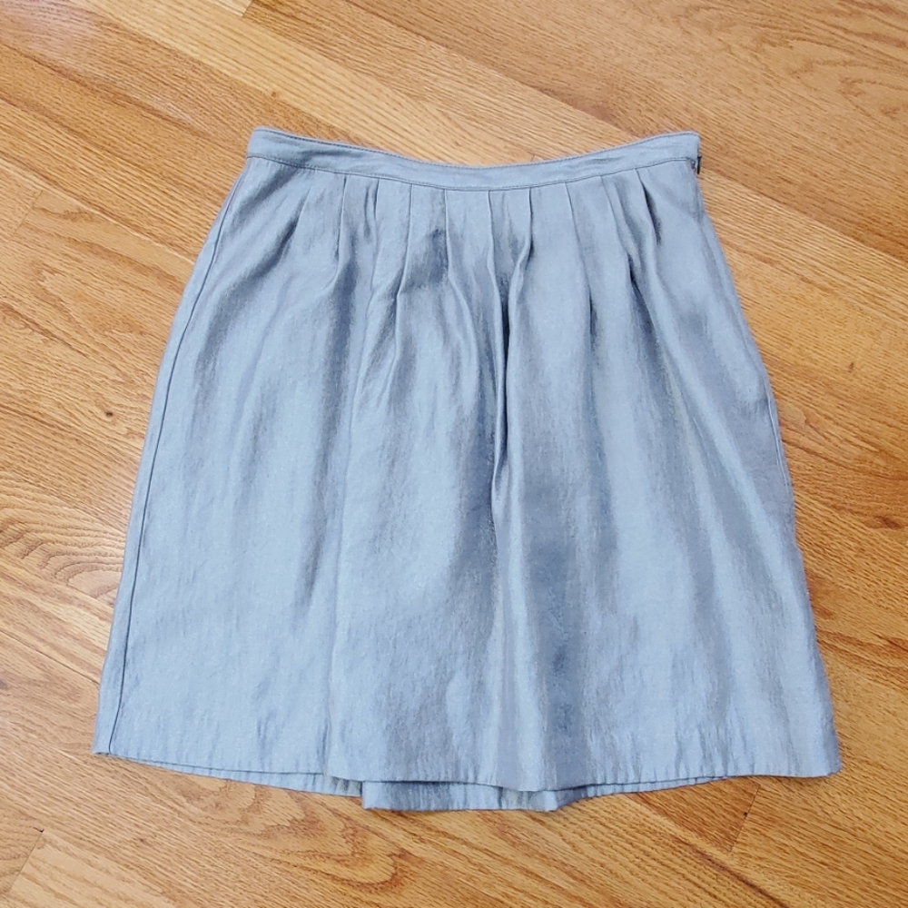 Silver Skirt from Old Navy